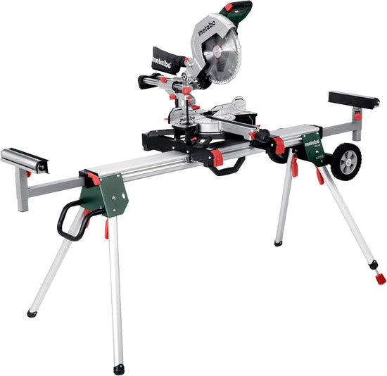 Metabo KGS 305 M + Suporte KSU 401 - Serra esquadria 2200W profissional completa