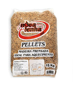 Pellets de Madeira NovaLenha Certificação A1 Plus Palete 77 Sacos 15kg (1155kg)
