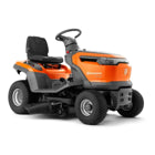 Husqvarna TS 114 - Vista completa trator corta-relvas premium